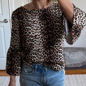 Cheetah blouse